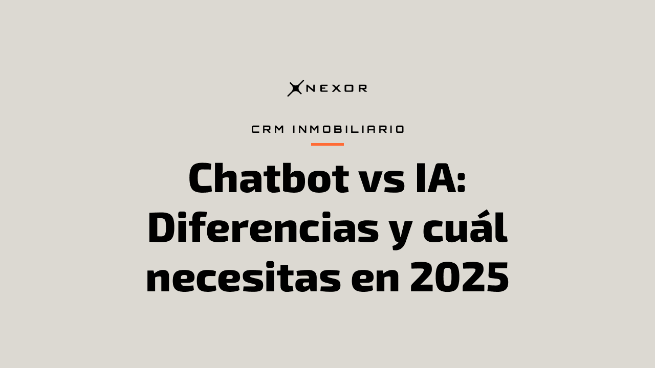 Chatbot vs IA: Diferencias y cuál necesitas en 2025