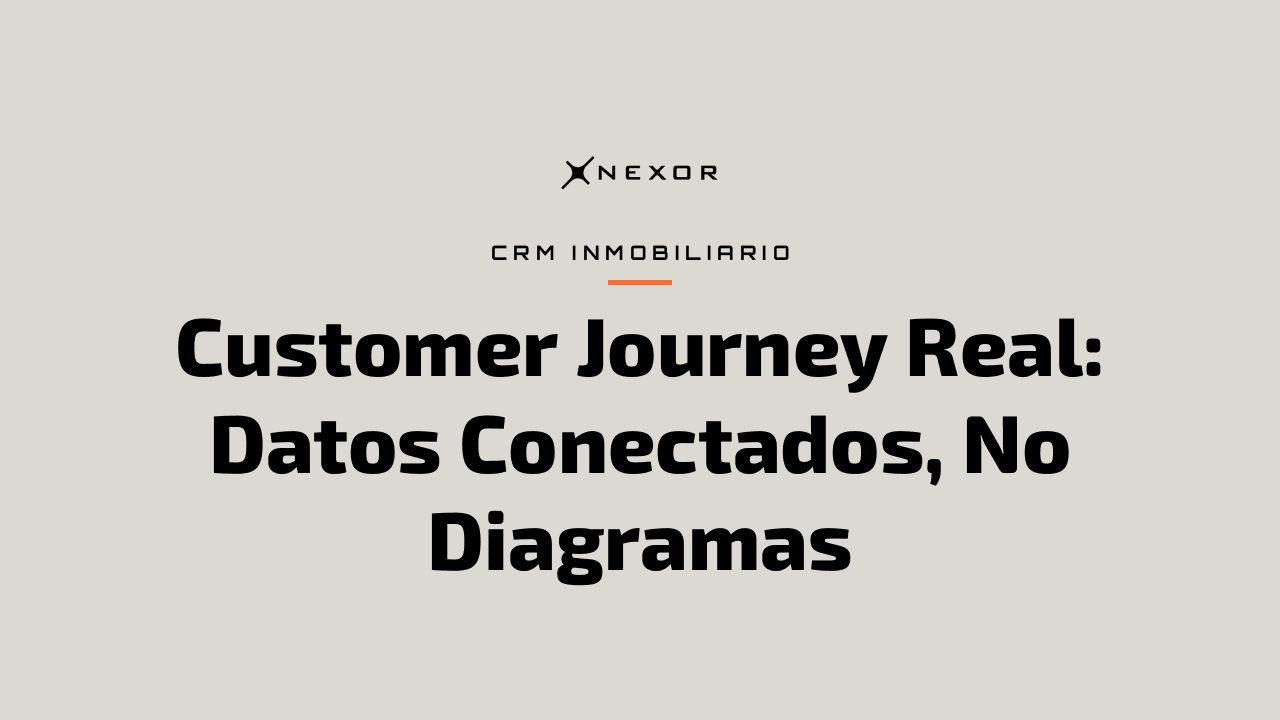 Customer Journey Real: Datos Conectados, No Diagramas
