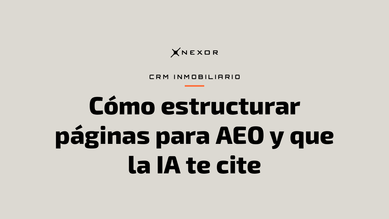 Cómo estructurar páginas para AEO y que la IA te cite