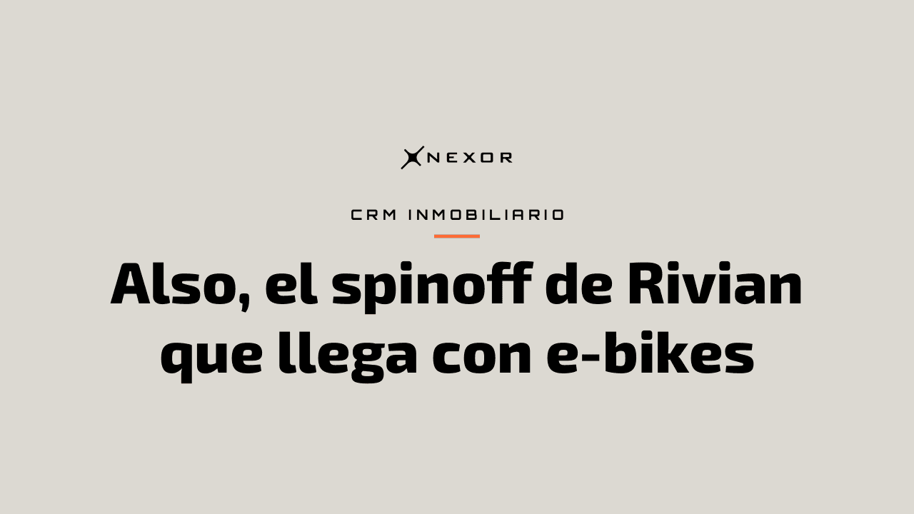 Also, el spinoff de Rivian que llega con e-bikes